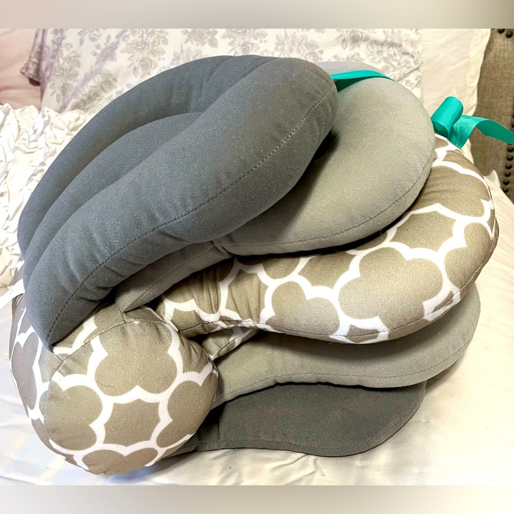 Butterfly breastfeeding pillow.